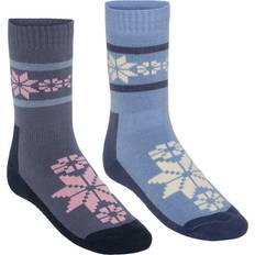 Kari Traa Polyester Undertøj Kari Traa Rusa Sock 2-pack - Pastel Light Blue