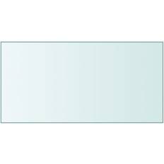 Verre Plateaux de table vidaXL Transparent Top 50 x 100 cm Plateau de table