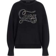 Argent - Femme Pulls Guess Pull-over 'LAURA' - Noir