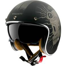 MT Helmets Casco jet Le Mans SV Diler nero opaco