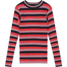 Viskos Stickade tröjor Barnkläder The New Den nya Multi Stripe Lia Knit Pullover 11-12 år