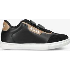 BOSS by Hugo Boss Kidswear Leather Sneakers black