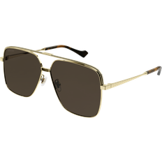 Gucci Hombre Gafas de sol Gucci sonnenbrille gg1099sa 003 gold