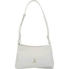 Patrizia Pepe Patrizia Pepe Tris Schultertasche Leder 28 cm off white