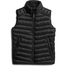 Superdry Vests Superdry Fuji Sport Padded Gilet - Black