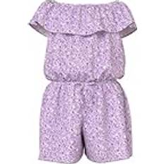 Name It Orange Jumpsuits Name It Nkfvinaya Ss Playsuit Fffff Noos - Purple