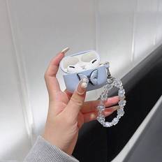Headphone Accessories Shein Cartoon Butterfly Design Protective Cover With AirPods