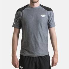 T-shirt Funktion Jr Grey/Black Grå/Svart 120