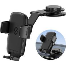 Syncwire Car Phone Holder for Universal Dashboard & Tesla Screen, [Super Stable] Car Phone Mount, Foldable Aluminum Alloy Arm, Cell Phone Car Holder Mount for iPhone 15 Pro Max 14 13 12 11& All Phones