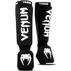 S Kampsportsbeskyttelse Venum Kontact Shinguards Black