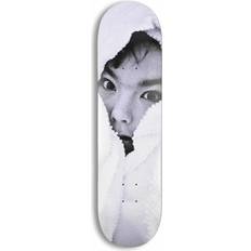 Decks Girl Spike Photo Bjork 8" Skateboard Deck gray