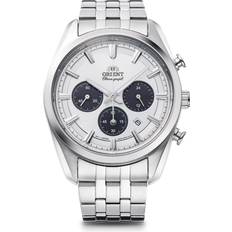 Orient Stretto Solar Chronograph 38mm White Men’s RA-TX0305S10B Expected End of August 2024