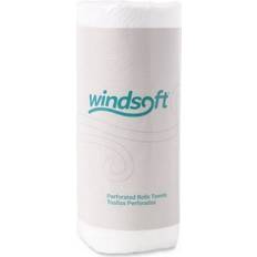 Windsoft 5 PK Kitchen Roll Towels 2-Ply 8.8 White 100/Roll 1220RL