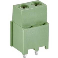 Te Connectivity 282837-6 Screw terminal 1.40 mm² Number of pins 6 Green 1 pcs