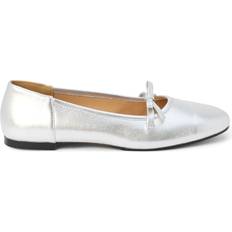 Silver Ballerinas COCONUTS by Matisse Missy Metallic Ballet Flats Silver