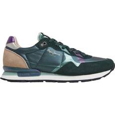 Pepe Jeans Women's Trainers Brit Prints - Vert