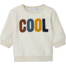 Babys Sweatshirts Name It Nullo Sweatshirt - Hellbeige/Saphir/Braun/Curry