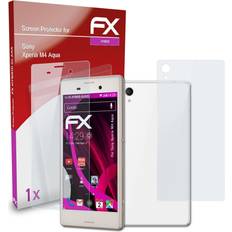 Screen Protectors atFoliX glass protector for sony xperia m4 aqua 9h hybrid-glass