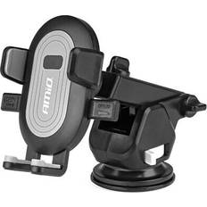 Amio 02917 hold-18 360 handyhalterung Schwarz