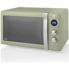 Swan Retro SM22030GNEU 20L Digital Microwave 800W Grön