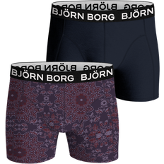 Björn Borg Beige Intimo maschile Björn Borg Bamboo Cotton Blend Boxer 2-pack - Multicolore