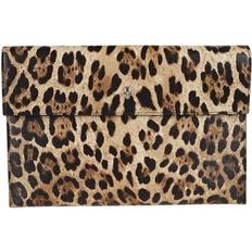 Dame - Svarte Konvoluttvesker Alexander McQueen Leopardmønstret Clutch Svart Multicolor ONE Size