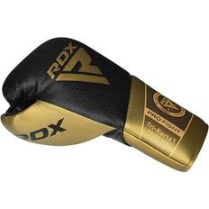8oz Gloves RDX Rdx Sports Tri Korta Artificial Leather Boxing Gloves Golden Oz
