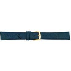 Deluxe Beco Imperator Calf Leather Blue 14mm Gold Plated Buckle 666314G