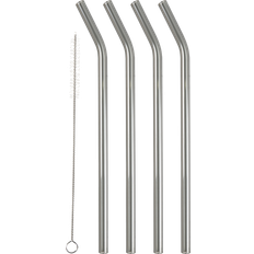 Lyngby Glas Straws 21.5 cm 4-pack Smoke Bar Spoon