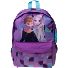 Disney Rygsække Disney Euromic Frozen Rygsæk med front lommer, 300D nylon. H 38 cm, W 28, D 13 cm, volume approx. 13 liter