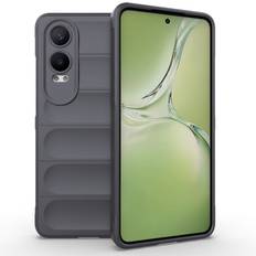 OnePlus Nord CE4 Lite 5G Flexibel Plast Skal Mörkgrå