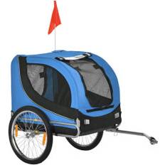 Northio Hundetrailer Blå Sort 130 x 73 x 90 cm