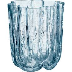 Krystal Vaser Kosta Boda Crackle Blå 12 cm Vase