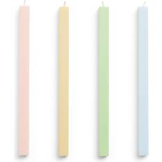 Hay Square Light Mix 4-Pack Pastel Candle 24cm