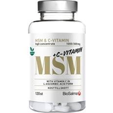 MSM Vitaminer & Mineraler BioSalma MSM + C-vitamin 120 120 st