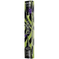 NYX Professional Makeup Beetlejuice Pinstripe Duo Liner Eyeliner 2 in 1 Farbton 03 Green Chrome 0,5 ml