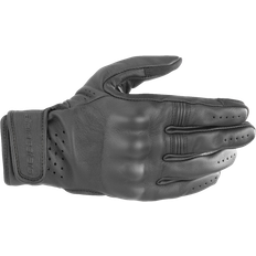 Grey Motorcycle Gloves Alpinestars Dyno Leather Gloves Black,Grey Woman