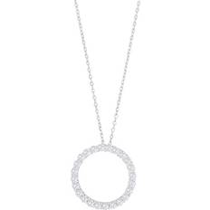 Joanli Nor Obinor Rodinerat Silver Halsband