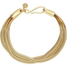 Edblad Herringbone Triple Bracelet Gold