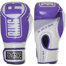 Ringside Elite Fitness Boxing Gloves Pair, Men's, oz. Purple/White