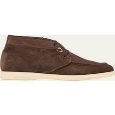 Ferragamo Boots Ferragamo Cervia Gancini Chukka Boots - Men's