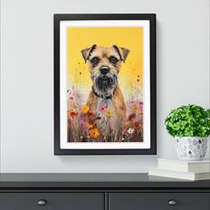 Marlow Home Co XYZ-FRM-V1223-2179 Print Black 64cm Framed Art