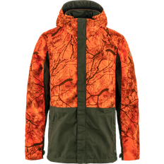 Oberbekleidung Fjällräven Drev Hybrid Jacket - Deep Forest/Orange/Multi Camo