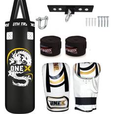 Punching Bags ONEX Boxing bag 3ft Punch Bag Set MMA Arts Kickboxing Bag Wall Bracket