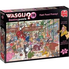 Klassiska pussel Jumbo Wasgij Destiny 18 Fast Food Frenzy 1000 Pieces