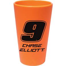 Orange Beer Glasses WinCraft Chase Elliott Beer Glass 16fl oz