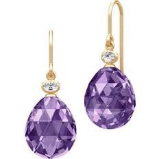 Julie Sandlau Örhängen Julie Sandlau Ofelia Earrings Dam Hängende Örhängen - Amethyst