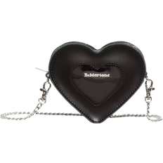 Mini Heart Shaped Bag - Black/Kiev Patent Lamper