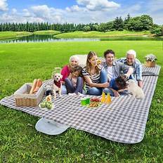 Seat Pads Steelway picnic blankets,extra large beach blanket,waterproof sandproof picni. White