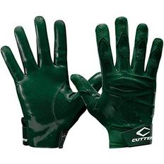 Football Cutters Rev Pro 4.0 Receiver Glvs Solid Dk Green A/M